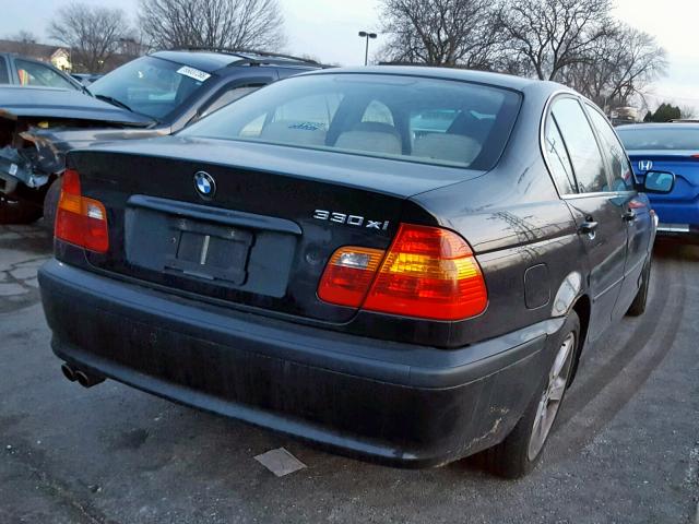 WBAEW53405PN38774 - 2005 BMW 330 XI BLACK photo 4