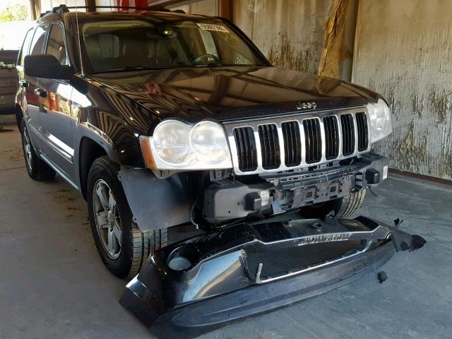 1J4HR58285C573241 - 2005 JEEP GRAND CHER BLACK photo 1