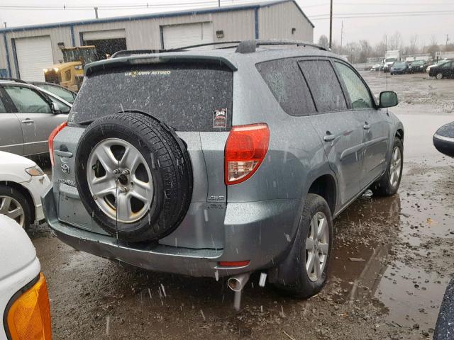 JTMBK31V586035821 - 2008 TOYOTA RAV4 LIMIT GRAY photo 4