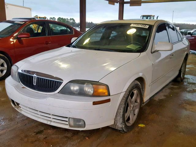 1LNHM87A62Y678854 - 2002 LINCOLN LS WHITE photo 2