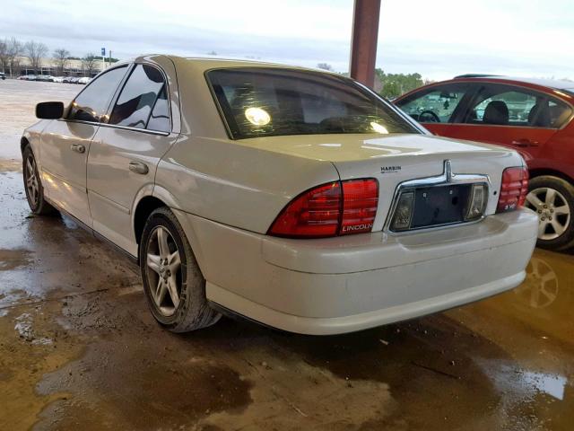 1LNHM87A62Y678854 - 2002 LINCOLN LS WHITE photo 3