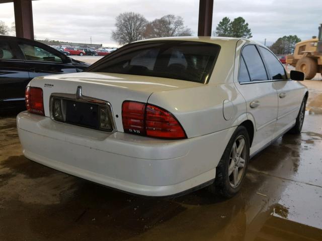 1LNHM87A62Y678854 - 2002 LINCOLN LS WHITE photo 4
