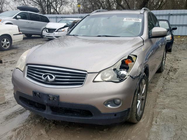 JNKAJ09F58M356729 - 2008 INFINITI EX35 BASE Bej foto 2