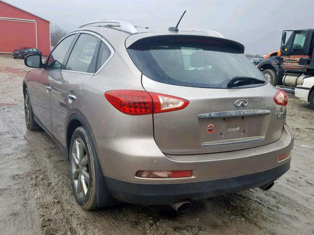 JNKAJ09F58M356729 - 2008 INFINITI EX35 BASE Bej foto 3