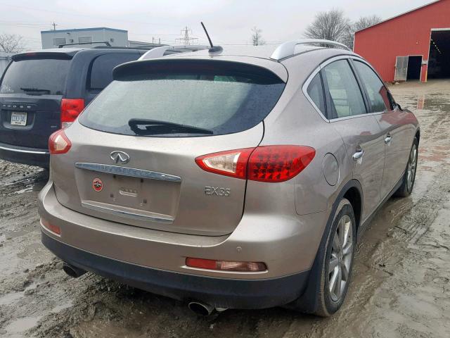 JNKAJ09F58M356729 - 2008 INFINITI EX35 BASE Bej foto 4