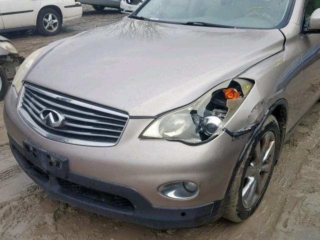JNKAJ09F58M356729 - 2008 INFINITI EX35 BASE Bej foto 9