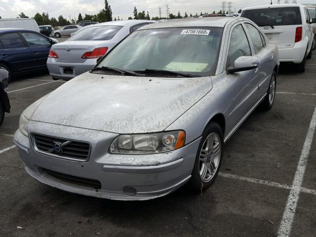 YV1RS592882693705 - 2008 VOLVO S60 2.5T SILVER photo 2