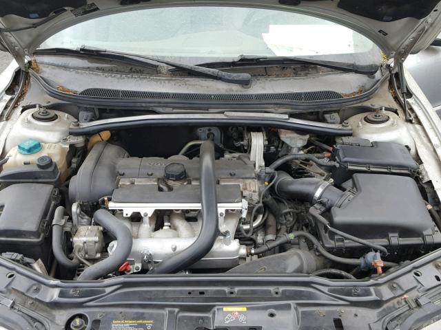 YV1RS592882693705 - 2008 VOLVO S60 2.5T SILVER photo 7