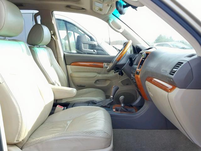 JTJBT20XX50089850 - 2005 LEXUS GX 470 TAN photo 5