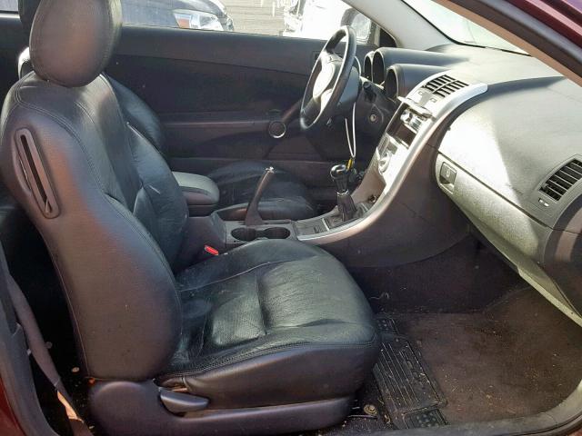 JTKDE177260109198 - 2006 TOYOTA SCION TC Bordo foto 5