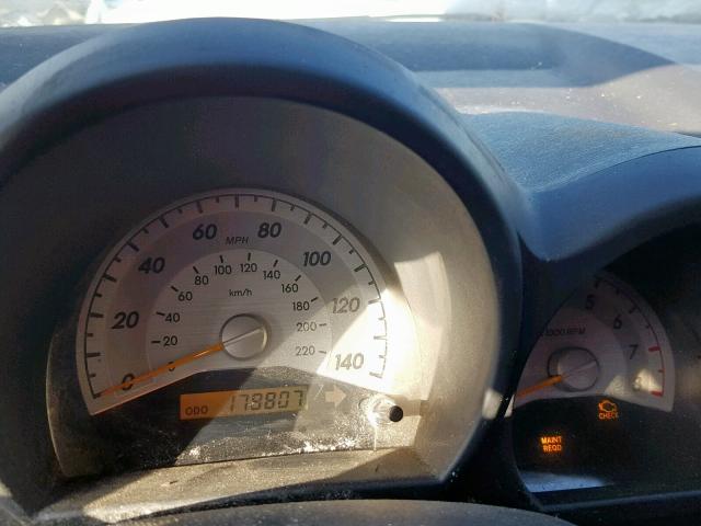 JTKDE177260109198 - 2006 TOYOTA SCION TC Bordo foto 8