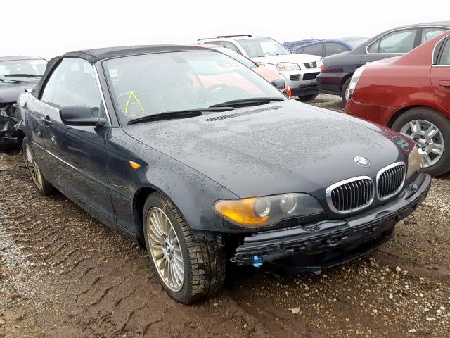 WBABW33484PL25545 - 2004 BMW 325 CI BLACK photo 1