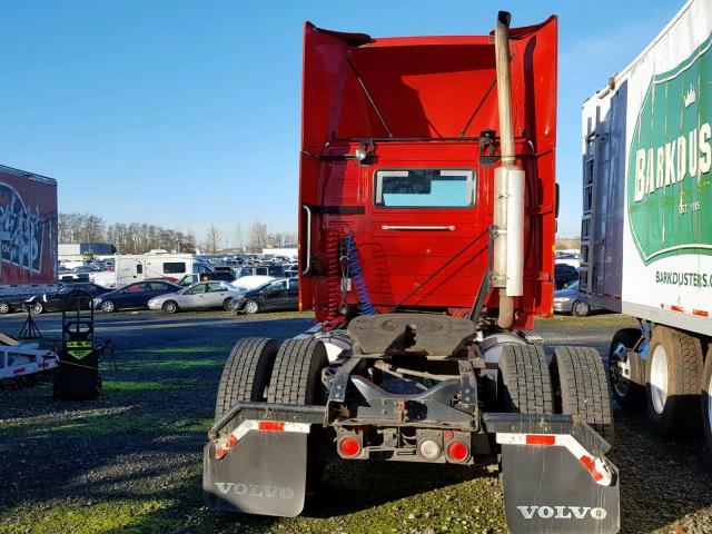 4V4M19GH26N399430 - 2006 VOLVO VN VNM RED photo 6