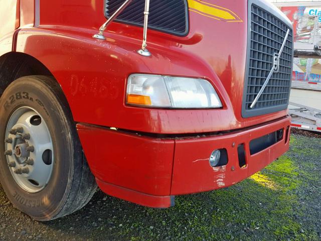 4V4M19GH26N399430 - 2006 VOLVO VN VNM RED photo 9