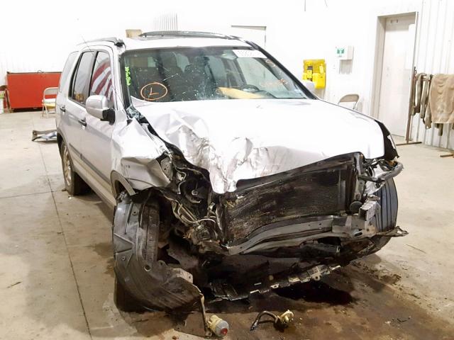 JHLRD78856C014405 - 2006 HONDA CR-V EX SILVER photo 1