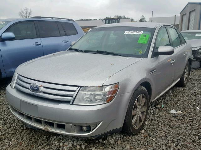 1FAHP24W29G126332 - 2009 FORD TAURUS SEL SILVER photo 2