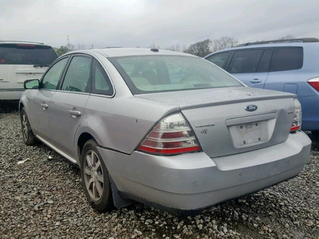 1FAHP24W29G126332 - 2009 FORD TAURUS SEL SILVER photo 3