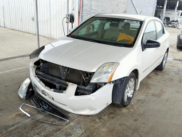 3N1AB6AP6AL602938 - 2010 NISSAN SENTRA 2.0 WHITE photo 2