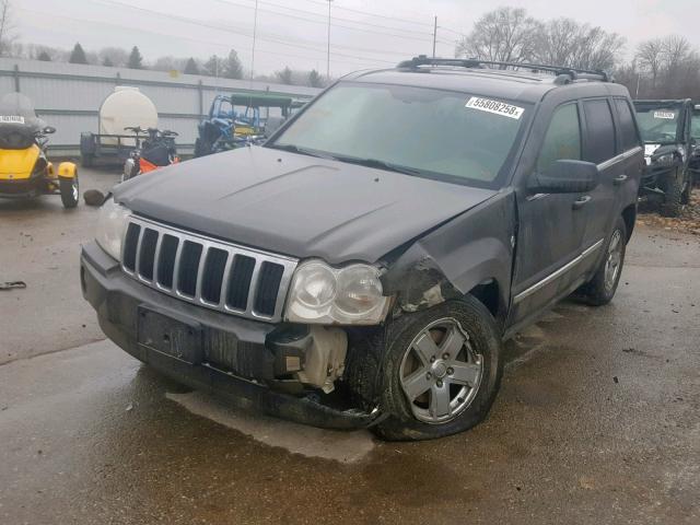 1J8HR58285C587669 - 2005 JEEP GRAND CHER GRAY photo 2