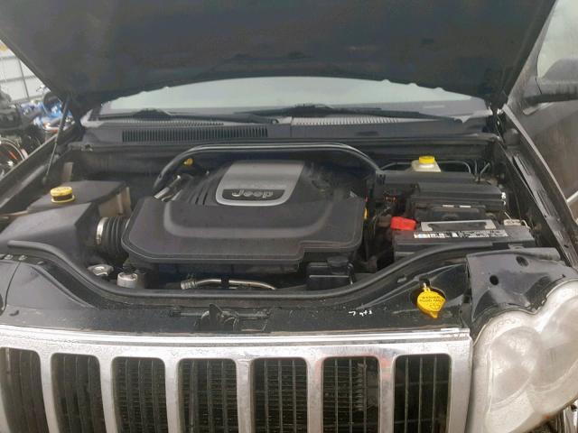 1J8HR58285C587669 - 2005 JEEP GRAND CHER GRAY photo 7