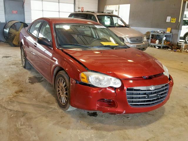 1C3EL56R66N235017 - 2006 CHRYSLER SEBRING TO RED photo 1