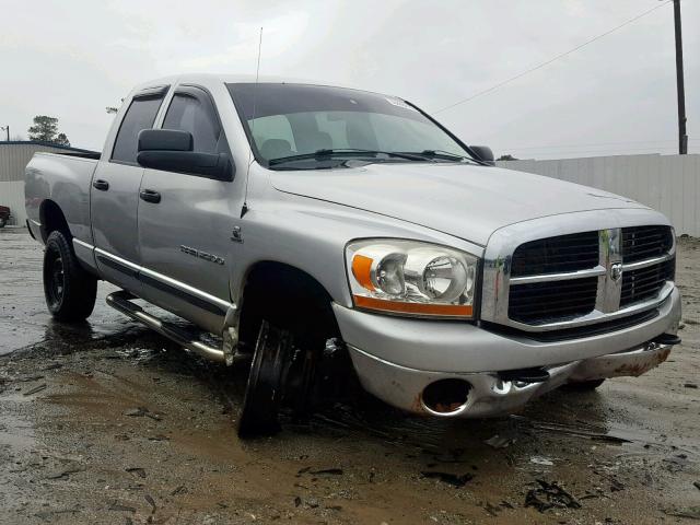 3D7KS28C56G268761 - 2006 DODGE RAM 2500 S SILVER photo 1