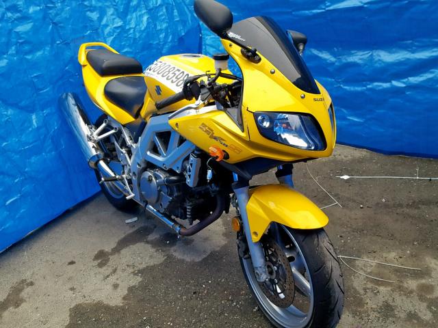 JS1VP53A442103722 - 2004 SUZUKI SV650 YELLOW photo 1