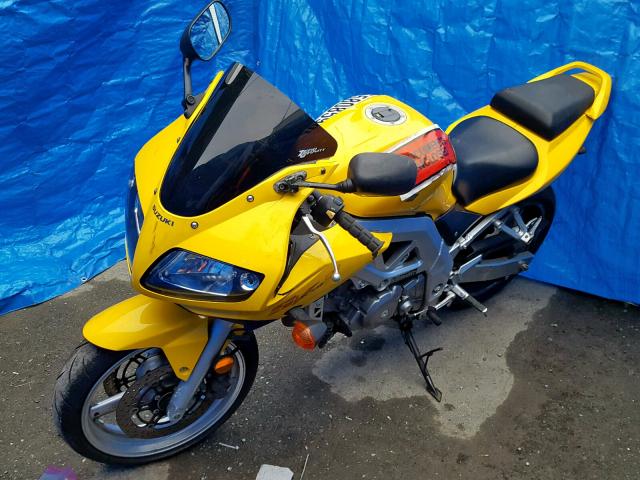 JS1VP53A442103722 - 2004 SUZUKI SV650 YELLOW photo 2