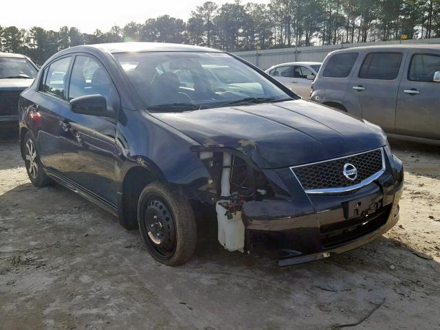 3N1AB6AP3CL723140 - 2012 NISSAN SENTRA 2.0 BLACK photo 1