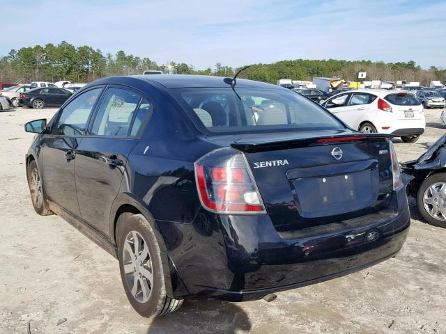 3N1AB6AP3CL723140 - 2012 NISSAN SENTRA 2.0 BLACK photo 3