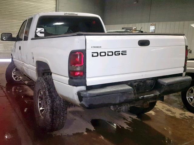 3B7KF23682M273741 - 2002 DODGE RAM 2500 WHITE photo 3