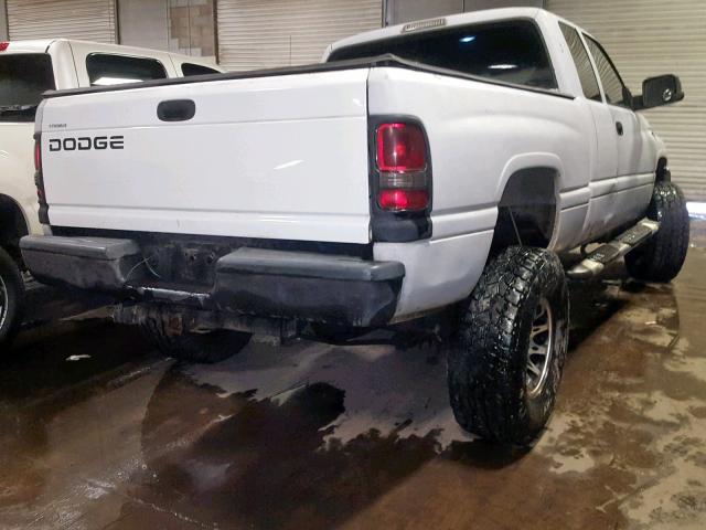 3B7KF23682M273741 - 2002 DODGE RAM 2500 WHITE photo 4