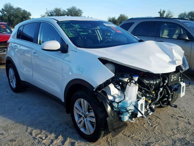 KNDPM3AC5J7462981 - 2018 KIA SPORTAGE L WHITE photo 1