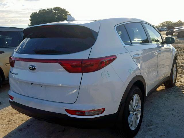 KNDPM3AC5J7462981 - 2018 KIA SPORTAGE L WHITE photo 4