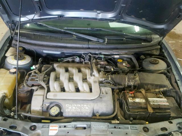 3FAFP66L7XM116447 - 1999 FORD CONTOUR SE BLUE photo 7