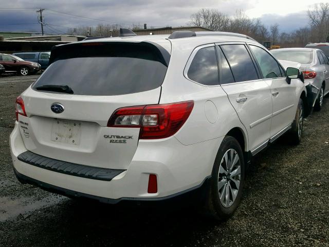 4S4BSATC2H3273591 - 2017 SUBARU OUTBACK TO WHITE photo 4