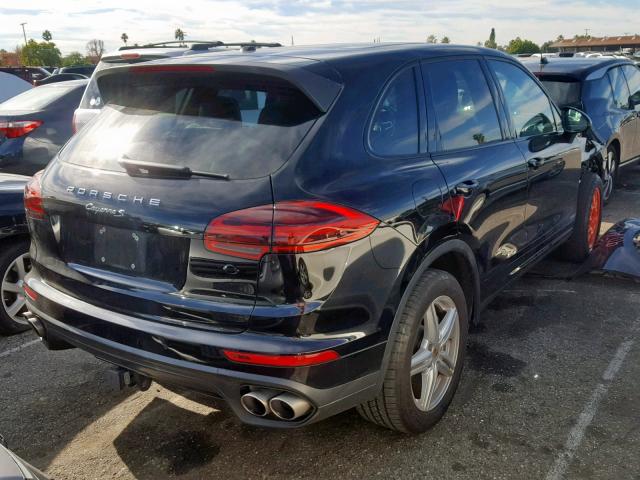 WP1AB2A21GLA96903 - 2016 PORSCHE CAYENNE S BLACK photo 4