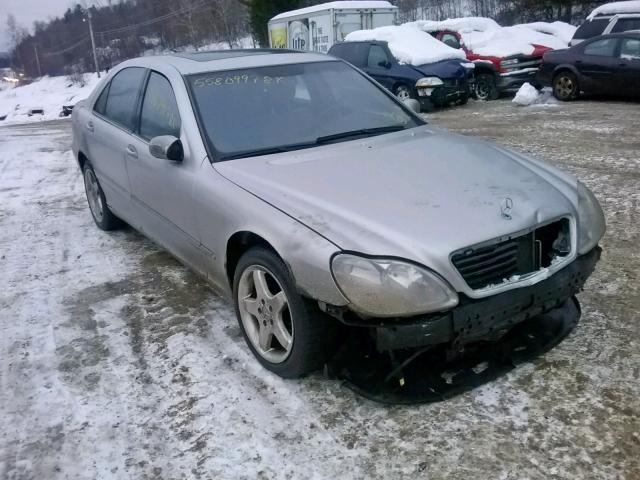 WDBNG70J91A145258 - 2001 MERCEDES-BENZ S 430 SILVER photo 1