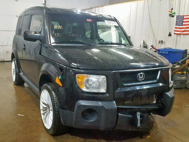 5J6YH28766L000689 - 2006 HONDA ELEMENT EX BLACK photo 1