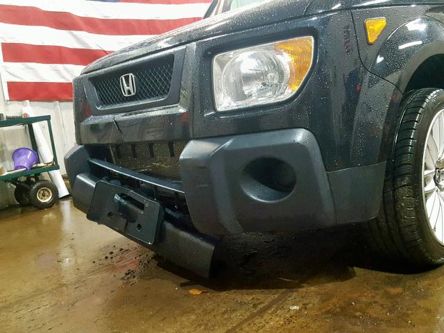 5J6YH28766L000689 - 2006 HONDA ELEMENT EX BLACK photo 9