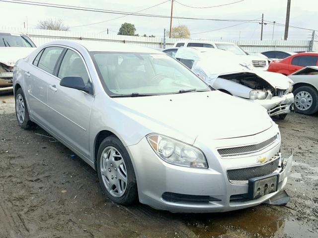 1G1ZB5EBXAF193791 - 2010 CHEVROLET MALIBU LS SILVER photo 1