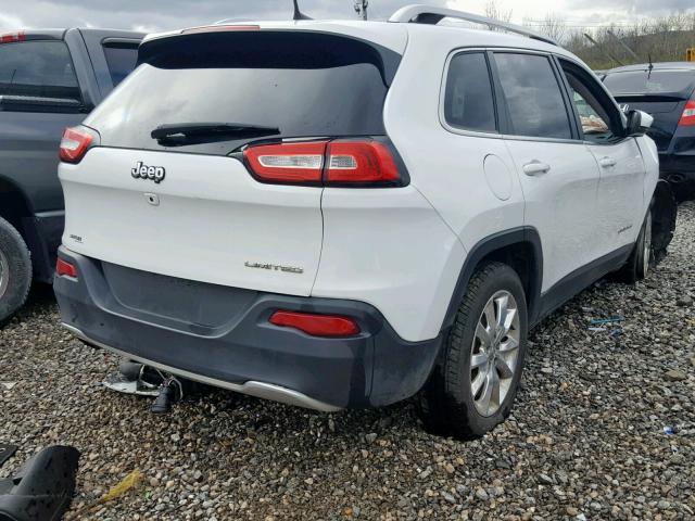 1C4PJLDB9GW297107 - 2016 JEEP CHEROKEE L WHITE photo 4