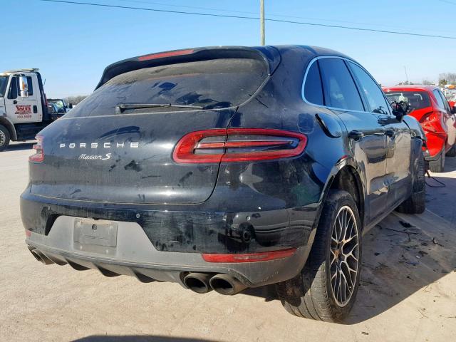 WP1AB2A59GLB43766 - 2016 PORSCHE MACAN S BLACK photo 4