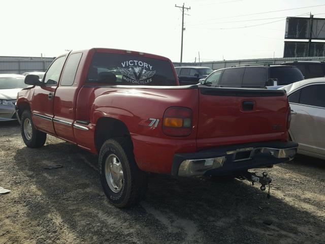 2GTEK19T2Y1191004 - 2000 GMC NEW SIERRA RED photo 3