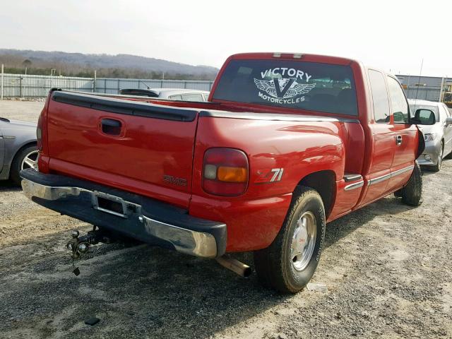 2GTEK19T2Y1191004 - 2000 GMC NEW SIERRA RED photo 4