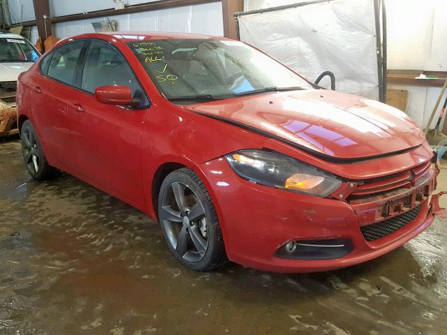 1C3CDFBA3DD308910 - 2013 DODGE DART SXT RED photo 1