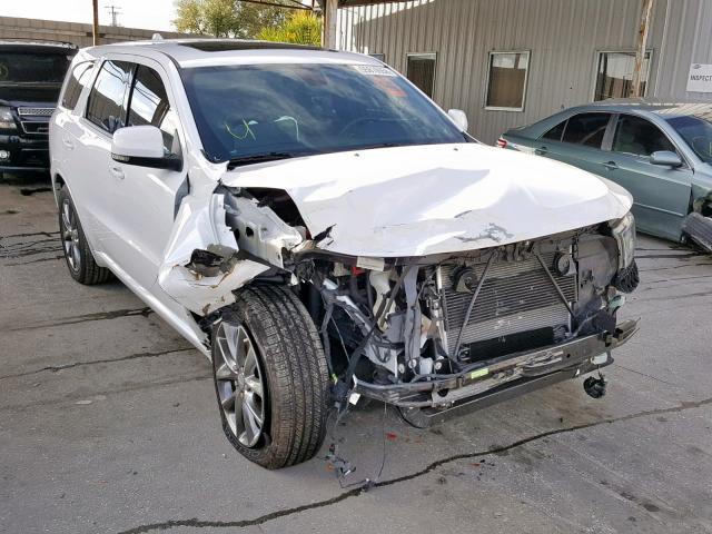 1C4RDHDG8FC880423 - 2015 DODGE DURANGO LI WHITE photo 1