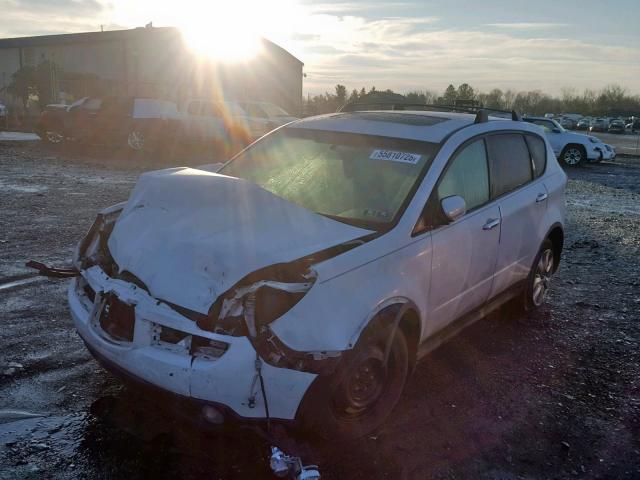 4S4WX82C664424968 - 2006 SUBARU B9 TRIBECA WHITE photo 2