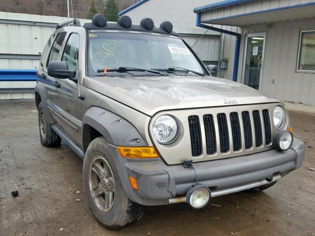 1J4GL38K85W722523 - 2005 JEEP LIBERTY RE BROWN photo 1