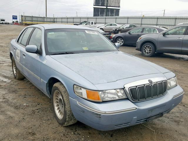 2MEFM75W9YX679427 - 2000 MERCURY GRAND MARQ BLUE photo 1